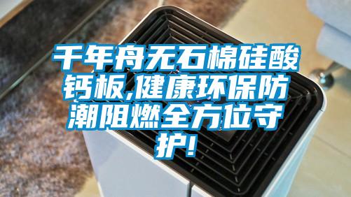 千年舟无石棉硅酸钙板,健康环保防潮阻燃全方位守护!