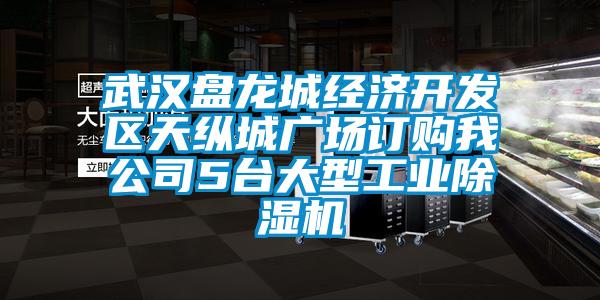 武汉盘龙城经济开发区天纵城广场订购我公司5台大型工业除湿机