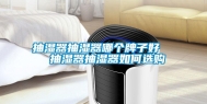 抽湿器抽湿器哪个牌子好   抽湿器抽湿器如何选购