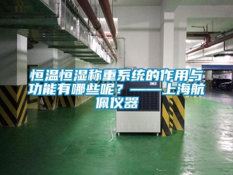 知识百科恒温恒湿称重系统的作用与功能有哪些呢？——上海航佩仪器